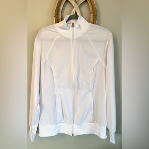 XL Infinity Zip Front Scrub Jacket